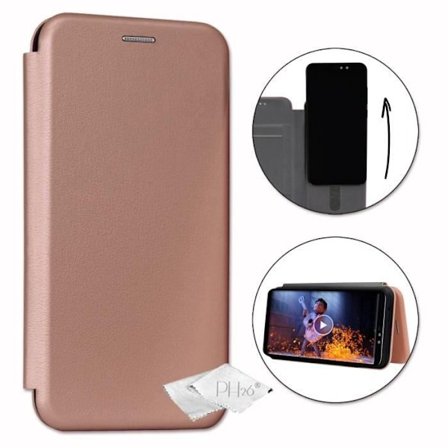 Foliofodral - PH26 - Doro 8035 - Kornigt eko-läder - Orange - Halvstyvt