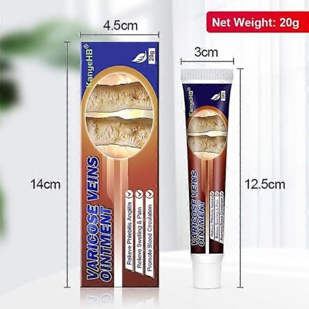 Behandling af åreknuder til ben, Åreknudecreme - Forbedrer blodcirkulationen og reducerer tyngdefornemmelse