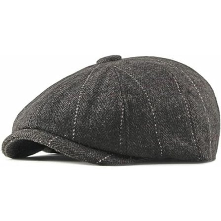 Newsboy Caps Justerbar Herringbone Baker Boy Flat Caps Beskyttende Caps