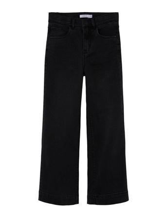Nkfrose Hw Wide Jeans 1356-On Noos Bottoms Jeans Wide Jeans Black Name It