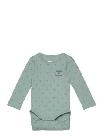 Hmlbeesy Body L/S Langærmet Body Green Hummel