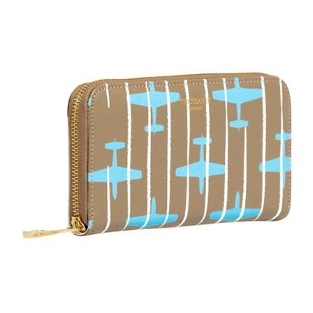 Trussardi, Wallets Cardholders Beżowy, Kobieta, Rozmiar: ONE Size