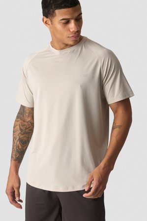 Stride Raglan T-shirt Beige