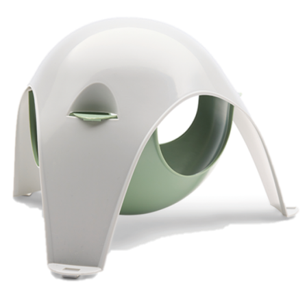 Savic - Sputnik XL - lys grå-botanisk grønn - Smådyr - Hus & Burinteriør - Kaninhus og smådyrhus - ZOO.no