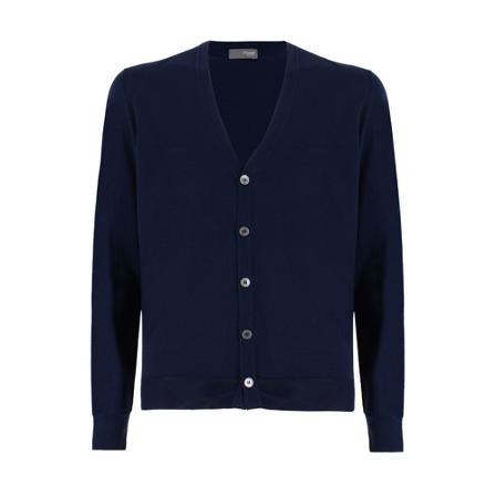 Drumohr Cardigans Blå, Herre