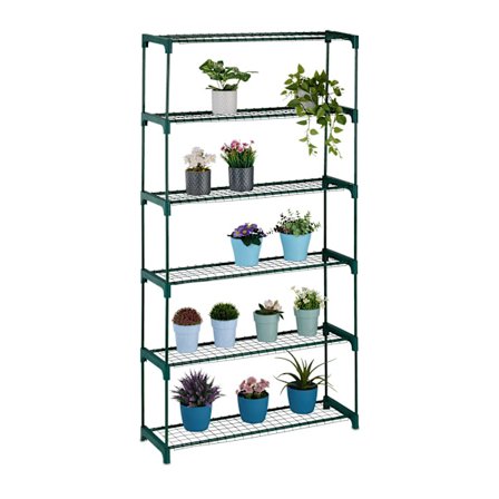 Hylly kasveille 6 hyllyä