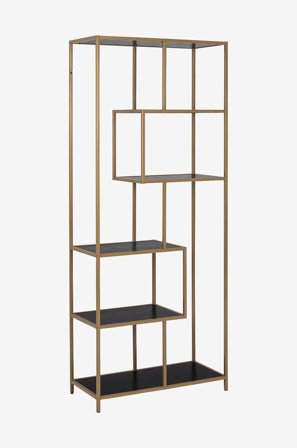 AC Design Furniture - Bokhylla August - Svart - Bokhyllor - Från Homeroom