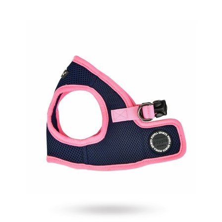 Puppia - Soft Vest II Navy - Hundesele - Klassiske hundeseler, step-in, jacket seler, trekkseler, vinterseler & Y-seler på Doggie.no