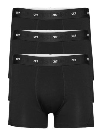 Cr7 Bamboo, Trunk 3-Pack Boxerkalsonger Svart CR7