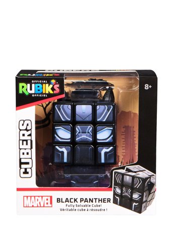 Rubiks Rubiks Cubers 3X3 - Black Panther - Multi/patterned - ONE SIZE