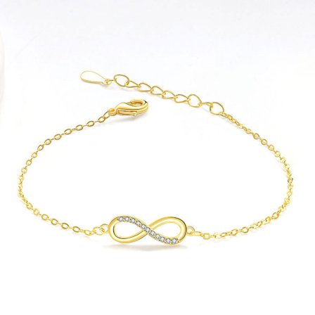 Dame Infinity Symbol Armbånd, Simple Smykker