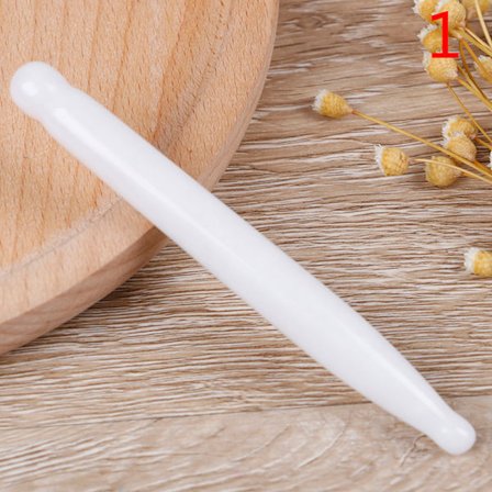 Naturlig Jade Ansikt Akupunkturpunkt Jade Stone Guasha Massasje T