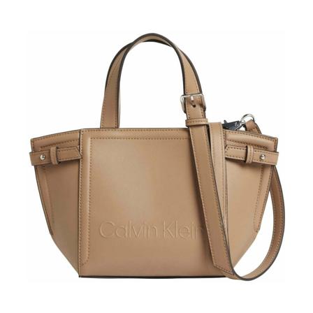 Calvin Klein, Tote Bags Beżowy, Kobieta, Rozmiar: ONE Size