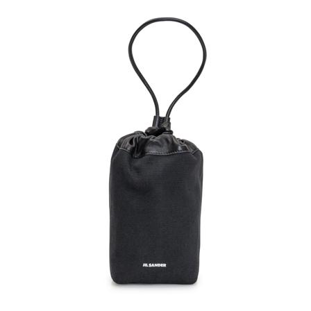 Jil Sander, Clutches Czarny, Kobieta, Rozmiar: ONE Size