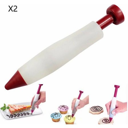 Silikon Skrivepenn Kake Silikon Isingpenn Konditori Silikonpenn