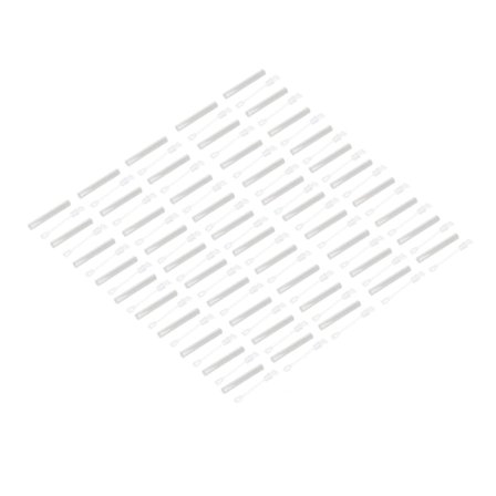 50 stk. Sæbeboble Stav Gennemsigtigt Udseende Lækagesikker Letvægts Sæbeboble Stave Bulk til Bryllupper Fester Jubilæer