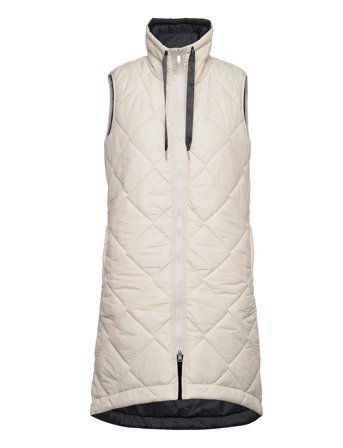 Laval Vest Vests Quilted Vests Creme Daily Sports*Betinget Tilbud