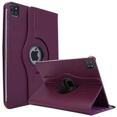 roterandefodral för iPad air 10.9 (2020)lila