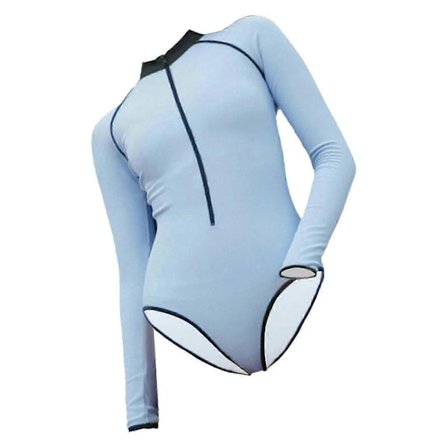 Naisten uimapuku, 1-osainen, naisten rashguard SPA-vesiurheiluun, snorklaukseen, M