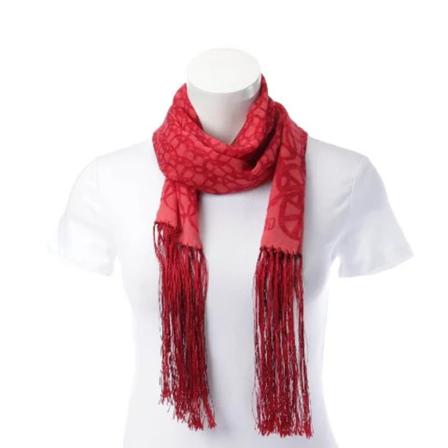 Moschino Pre-Owned Pre-owned Silke sjalar röd, Dam, Dam, Storlek: ONE SIZE