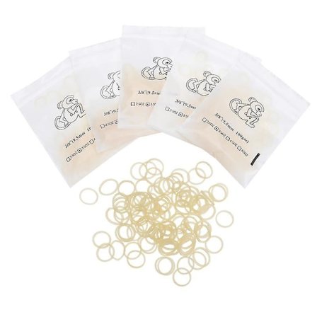 500 st Tandgummi Elastiska Band Tandreglering Tandlucka Band Tandställning Elastiska Band Delar
