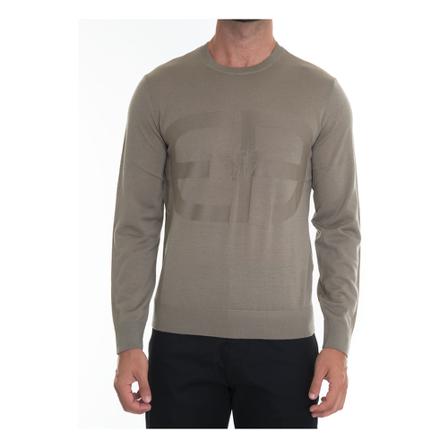 Emporio Armani Round-neck pullover inbo, Herre