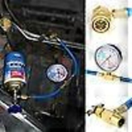 R134a Bil Kylmedel Gas Påfyllningsverktyg Med Tryckmätare Luftkonditioneringsmedel