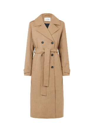 Modström Shaymd Coat Kappor Dam Brun M