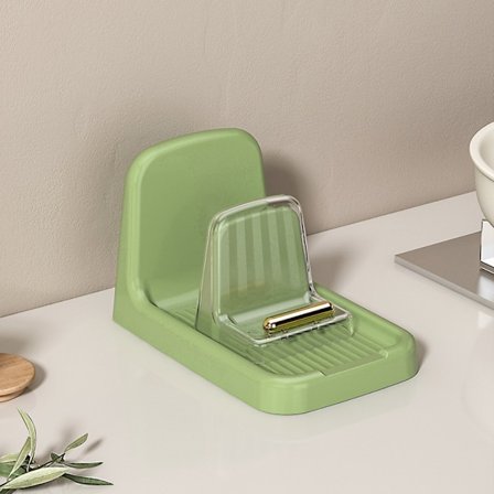 Gryter Lokk Holder Skjeholder Stativ GRØNN