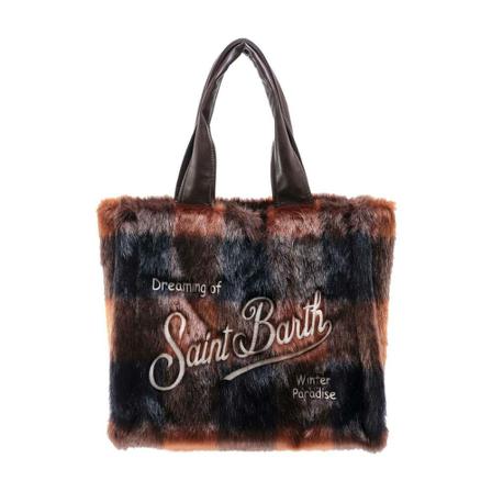MC2 Saint Barth Shoulder Bags Brun, Dame Skuldertasker, Størrelse: ONE Size