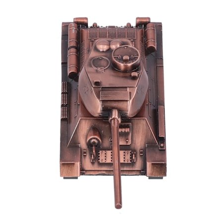 Tank Model Dekoration Multifunktionel Retro Design Slidstærk Militær Tank Ornamenter til Gaver Souvenirs Samlinger
