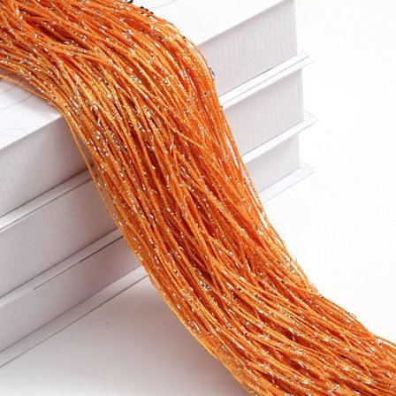 Glitter String verho Riippuvat helmiverhot ORANSSI - spot-myynti