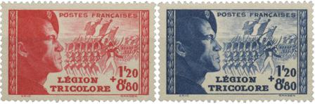 Frankrig 1942 - YT 565-66 - Ubrugt