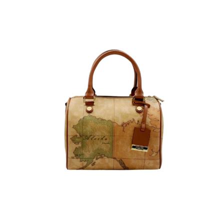Alviero Martini 1a Classe, Classic small trunk Beige, Dames, Maat:ONE Size,stof