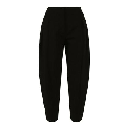 Stella McCartney, Rosalinda Tapered Pants Czarny, Kobieta, Rozmiar: S