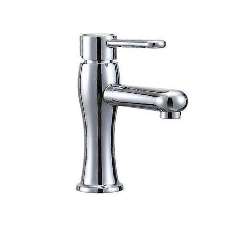 Blandebatteri Fortykket sinklegering Mikser Varmt og kaldt ett-hulls blandebatteri (106A Elektroplettering)