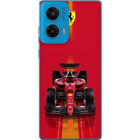 Yhteensopiva Puhelinkuori Motorola Motorola G96 Ferrari Formula 1 -auto ikonisessa punaisessa muotoilussa urheilullisella tarkkuudella