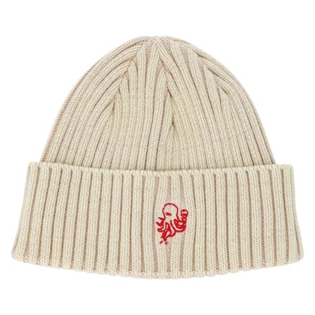 Djinns - Beige shortbeanie Beanie - Medi Washed Twill Sand Short Beanie @ Hatstore
