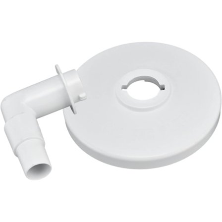 Skimmer Vakuumplatta, Universal Återanvändbar Plast Högeffektiv Vakuumplatta Adapter med 90° Vinkel Kompatibel med Hayward Kompatibel med Spa