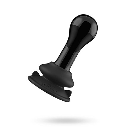 Shots: Globy - Glass Vibrator with Suction Cup - Vuxen.dk: For hende
