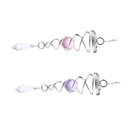 Krystal Spiral Vindklokker Legetøj til Børn