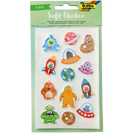 Folia Soft Stickers Rummet 2 Ark