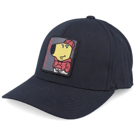 Iconic - Nero flexfit Cappellino - Cool Chill Guy Black Flexfit @ Hatstore