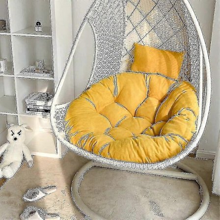 Parveketoimisto Puutarha keinutuoli rottinki tuoli tyyny keinu riippukori tuoli tyyny plumeria-WELLNGS