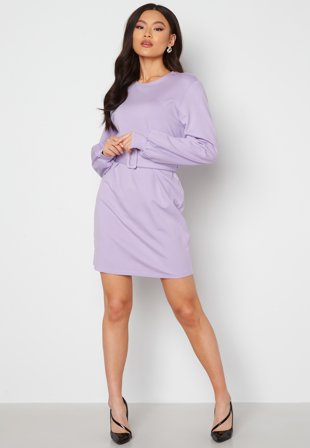 BUBBLEROOM Lucia sweat dress Lavender Klær