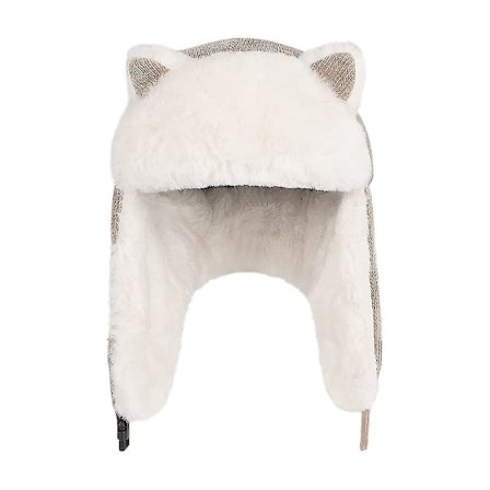 Barne Bomber Russisk Lue Vinter Varm Myk Kordfløyel Faux Fur Ushanka Kosakk Flygerlue Cap For Gutt(Khaki)