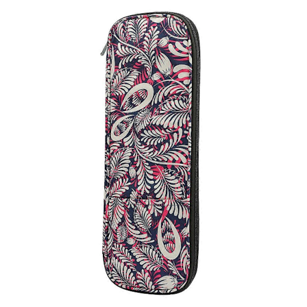 Oppbevaringsveske for strikking Tomme heklekroker Strikkepinner Kit Organizer Veske for nåler Saks Linjal Syvesker-A