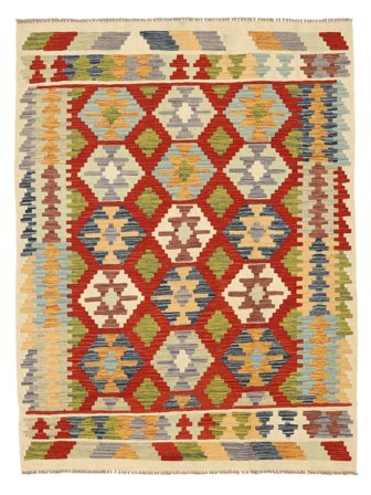 Alfombra Kilim Afghan Old Style 148X196 (Lana, Afganistán)