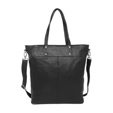 Adax Catania Matti Shopper Sort, Dame Skuldertasker, Størrelse: ONE Size