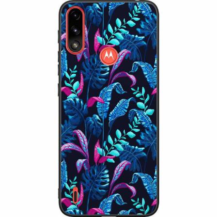 Motorola Moto E7i Power Svart Skal Fairy Forest